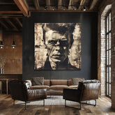 David Bowie obraz na plátne - Neľútostný pohľad